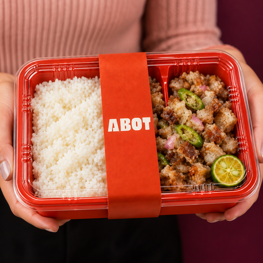 Abot Sisig Rice Meal